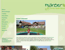 Tablet Screenshot of manserferien.ch